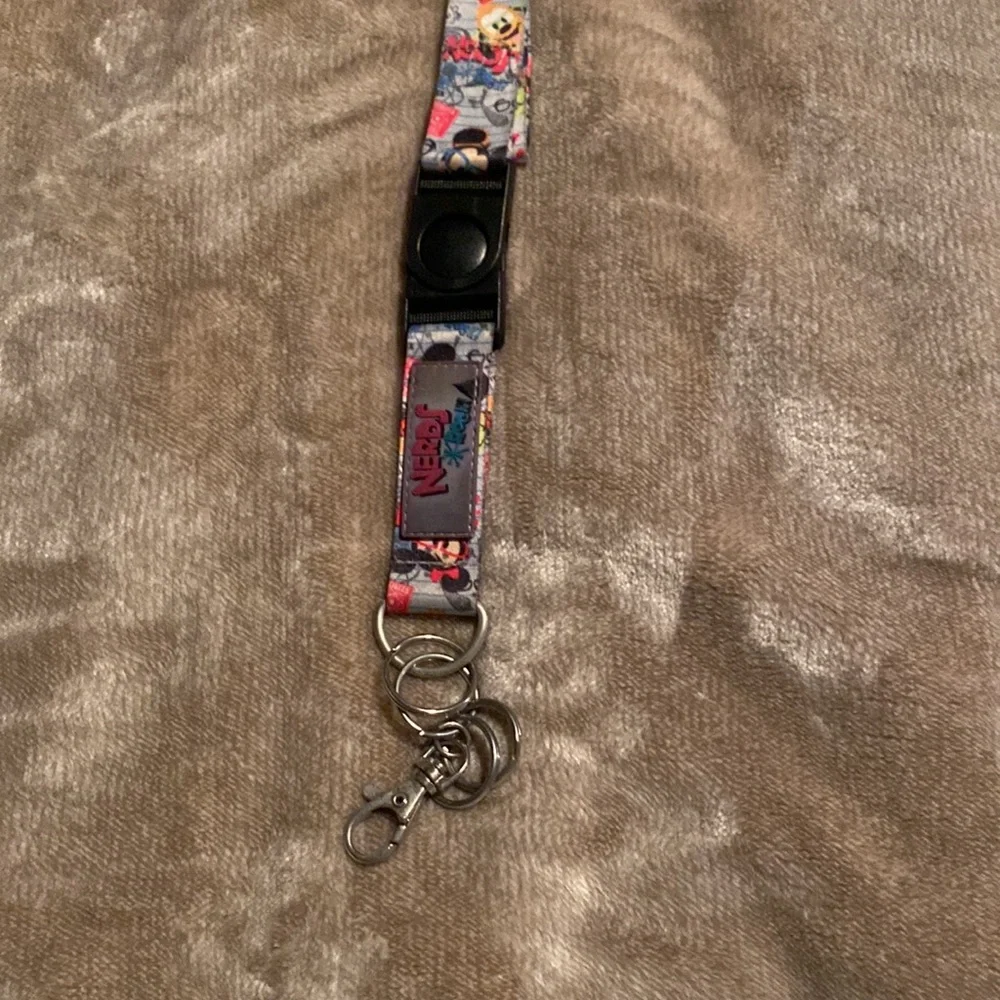 Nerds Disney lanyard